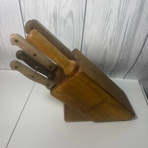 VTG Wesley Forge Stainless Steel High Carbon Kitchen Knives Set of 5